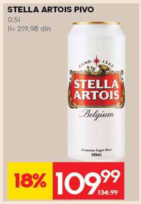 Stella Artois pivo