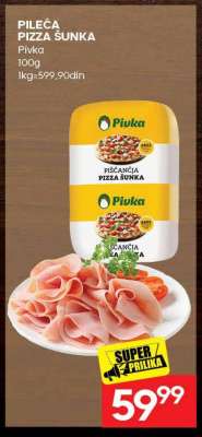 PILEĆA PIZZA ŠUNKA