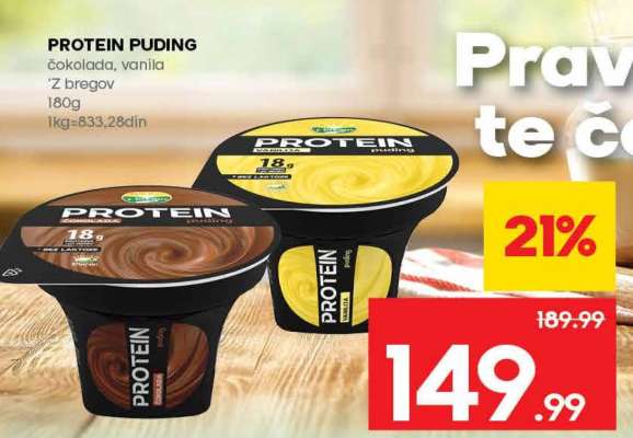 PROTEIN PUDING