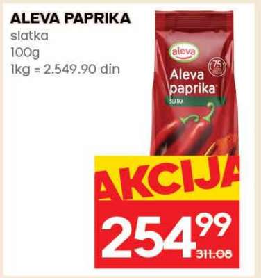ALEVA PAPRIKA
