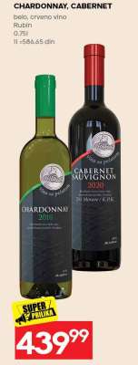 CHARDONNAY, CABERNET
