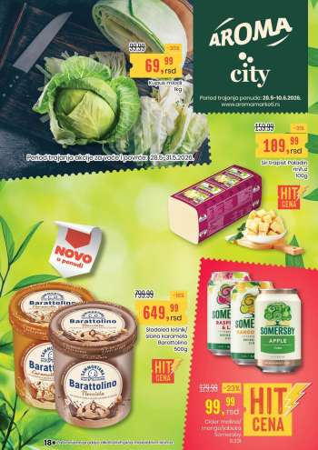 Aroma Market katalog - 28.05.2026 - 10.06.2026.