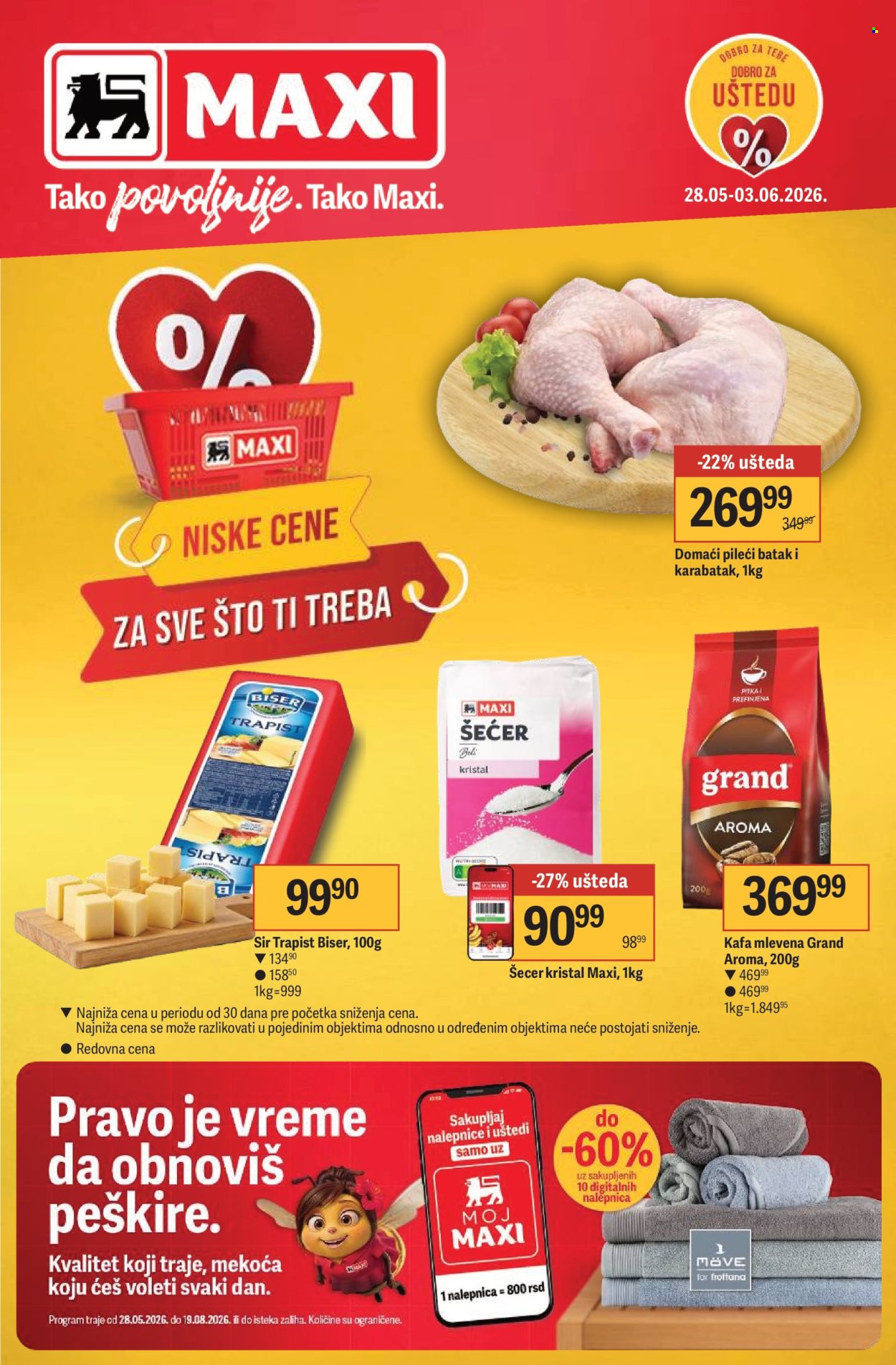 Maxi katalog - 28.05.2026 - 03.06.2026. Stranica 1