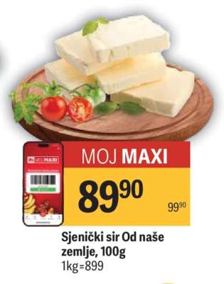 Sjenički sir Od naše zemlje 100g