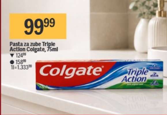 Pasta za zube Triple Action Colgate 75ml