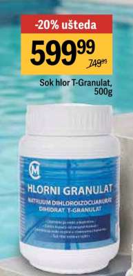 Sok hlor T-Granulat, 500g