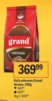 Kafa mlevena Grand Aroma 200g