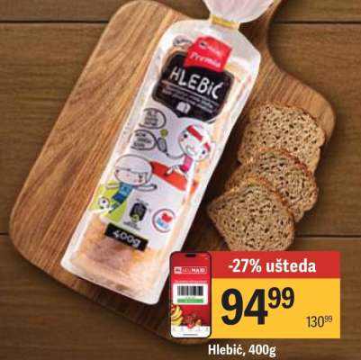 Hlebić, 400g