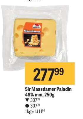 Sir Maasdamer Paladin 48% mm, 250g