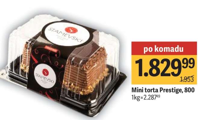 Mini torta Prestige, 800