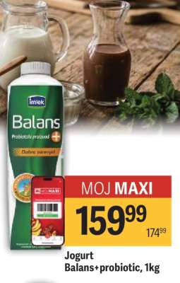 Jogurt Balans+ probiotic 1kg