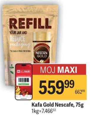 Kafa Gold Nescafe 75g