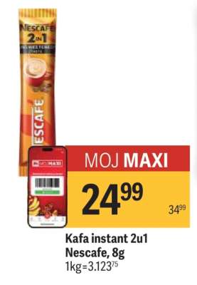Kafa instant 2u1 Nescafe 8g