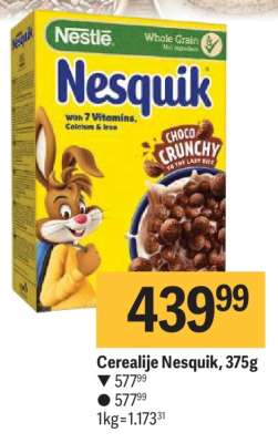 Cerealije Nesquik 375g