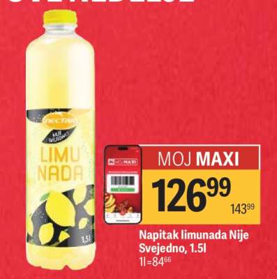Napitak limunada Nije Svejedno, 1.5l