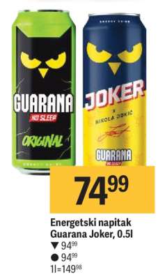 Energetski napitak Guarana, Joker 0.5l