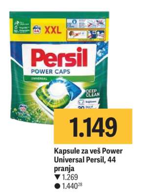 Kapsule za veš Power Universal Persil, 44 pranja