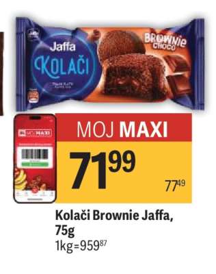 Kolači brownie Jaffa 75g