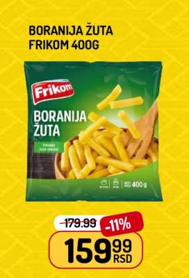 Boranija žuta Frikom 400g