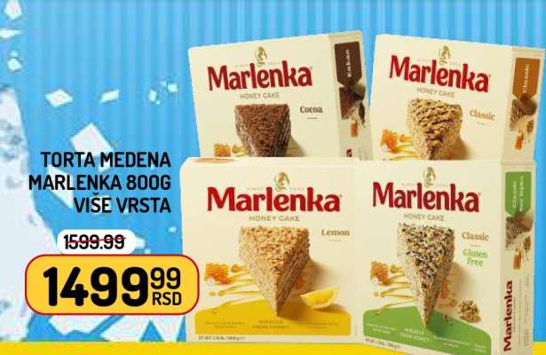 Torta Medena Marlenka 800g