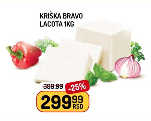 Kriška Bravo Lacota 1kg