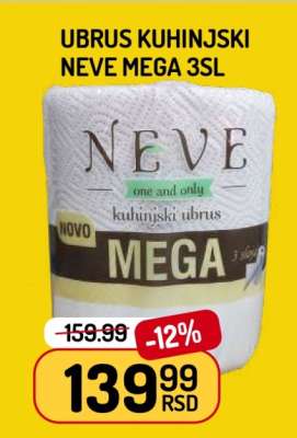 UBRUS KUHINJSKI NEVE MEGA 3sl
