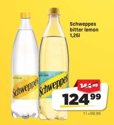 Schweppes bitter lemon 1,25l