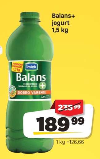 Balans+ Jogurt