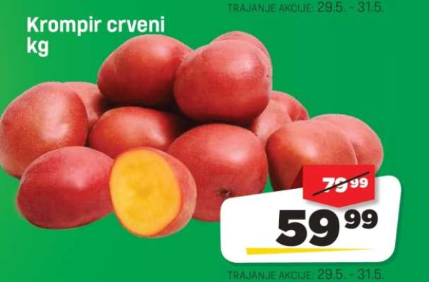 KROMPIR crveni kg