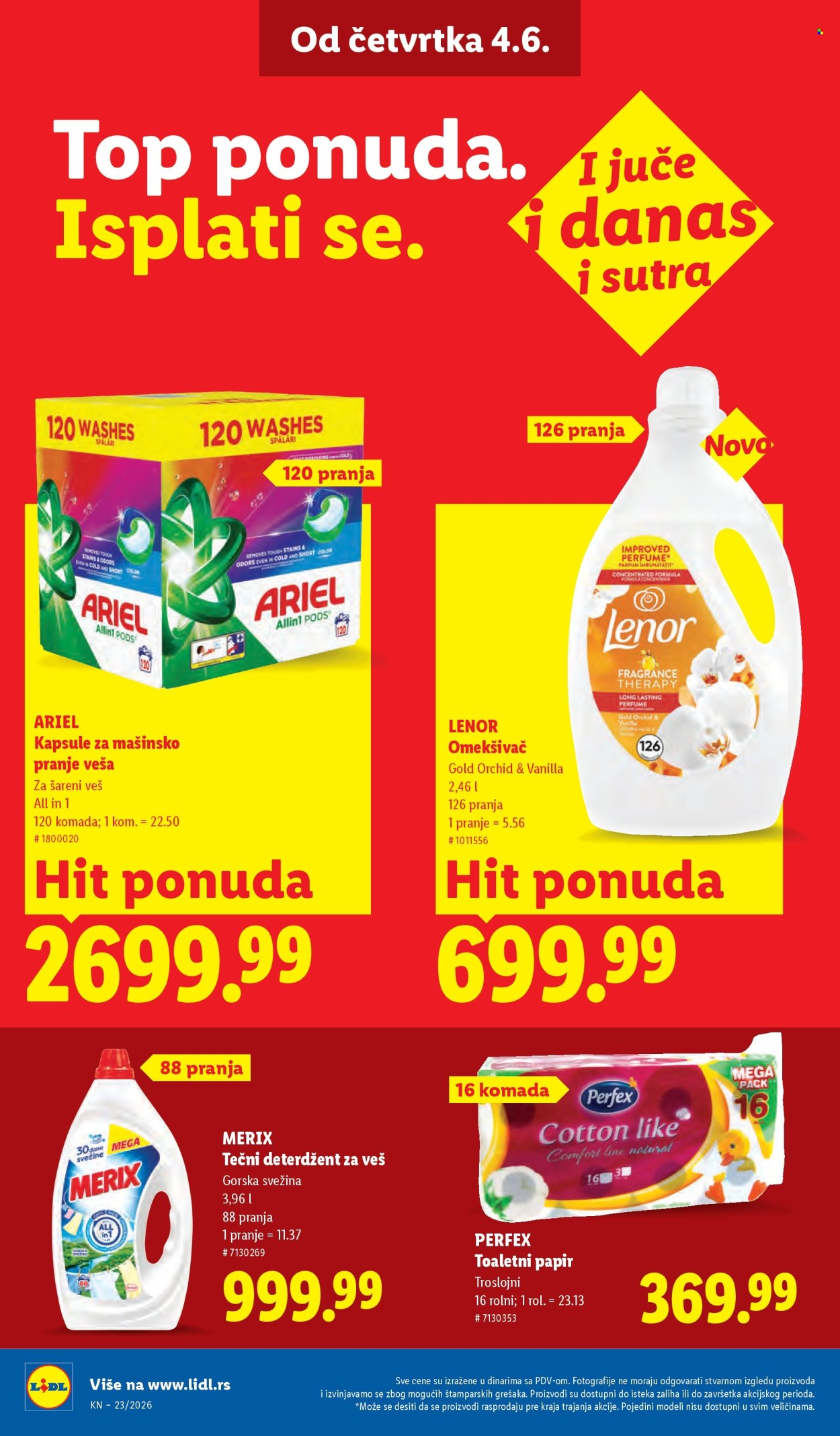 Lidl katalog - 04.06.2026 - 10.06.2026. Stranica 32