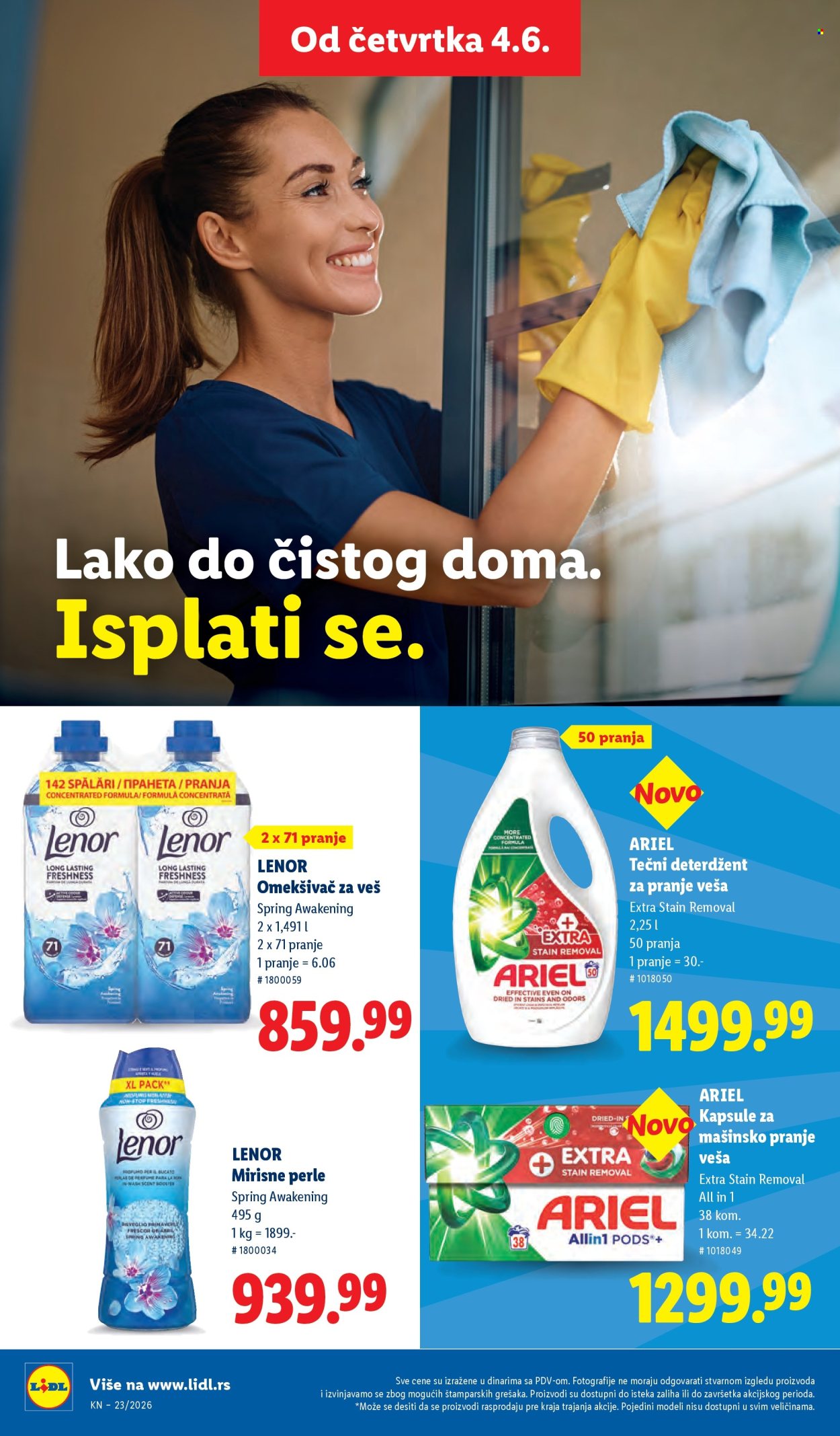 Lidl katalog - 04.06.2026 - 10.06.2026. Stranica 34