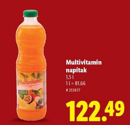Multivitamin napitak