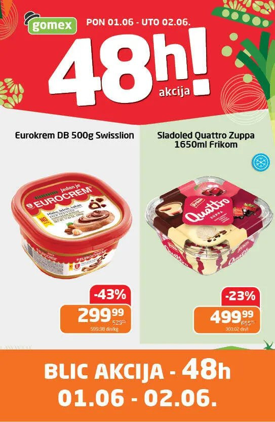 Gomex katalog - 01.06.2026 - 02.06.2026. Stranica 1