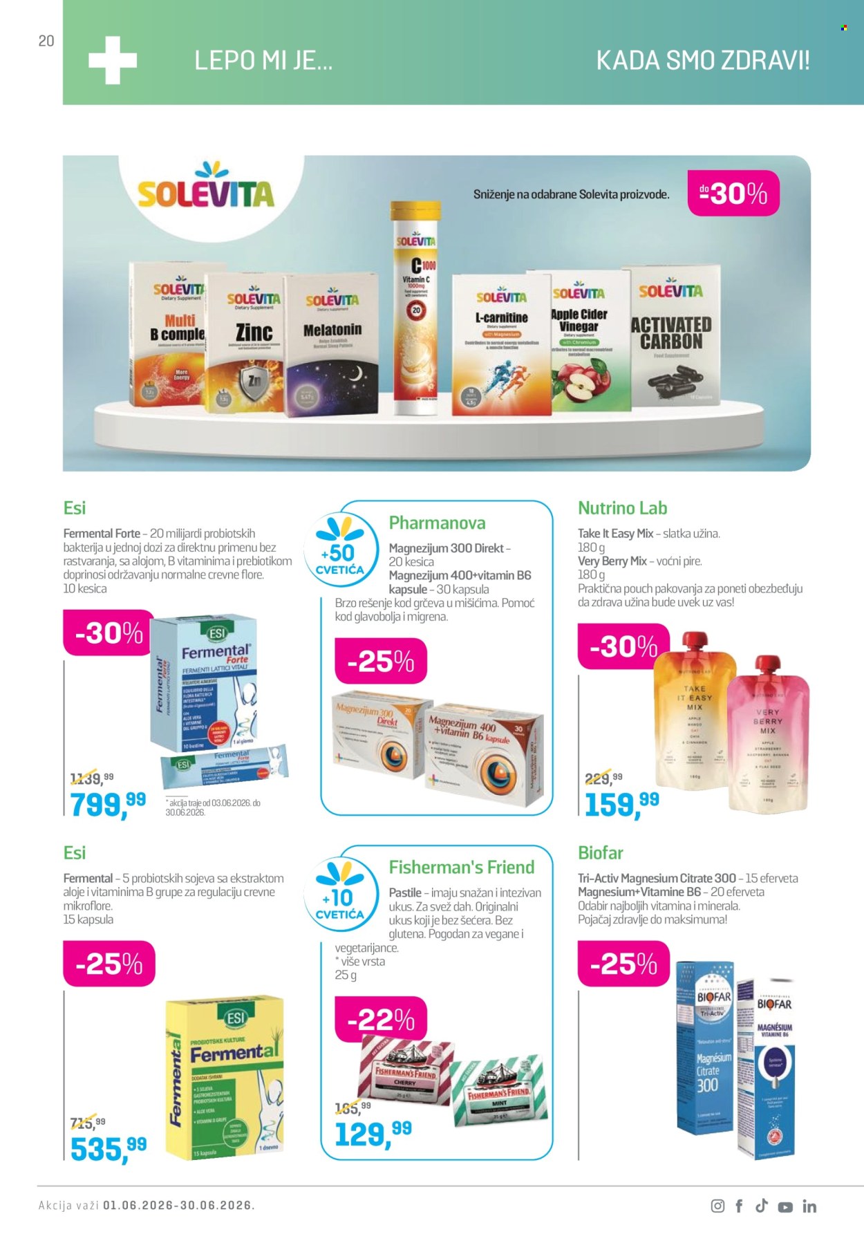 Lilly Drogerie katalog - 01.06.2026 - 30.06.2026. Stranica 20