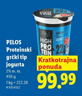 PILOS Proteinski grčki tip jogurta