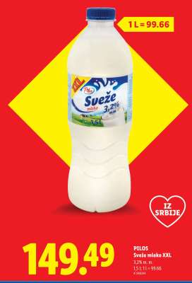 Pilos Sveže mleko XXL