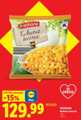 Freshona Kukuruz šećerac