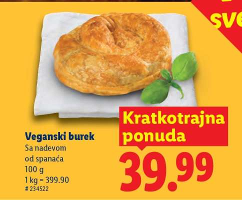 Veganski burek