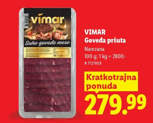Vimar Goveđa pršuta