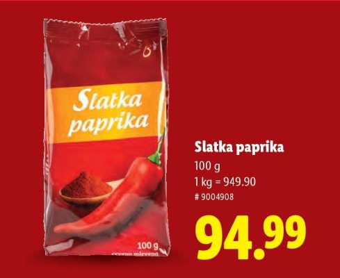 Slatka paprika
