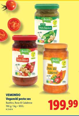 Vemondo Veganski pesto sos