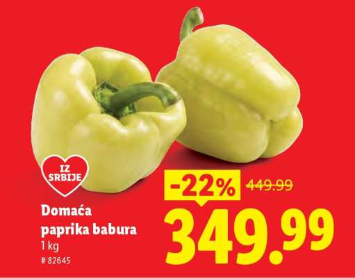 Domaća paprika babura