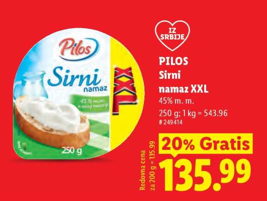 Pilos Sirni namaz XXL