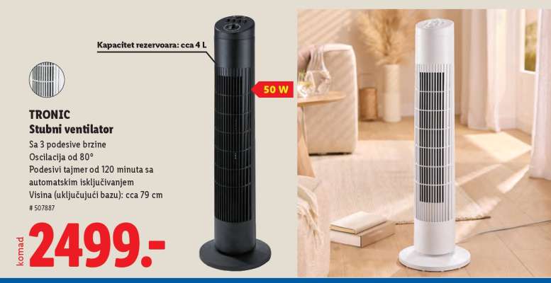 TRONIC Stubni ventilator