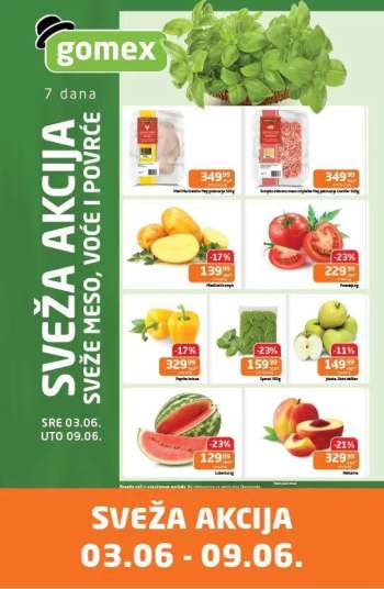 Gomex katalog - 03.06.2026 - 09.06.2026.