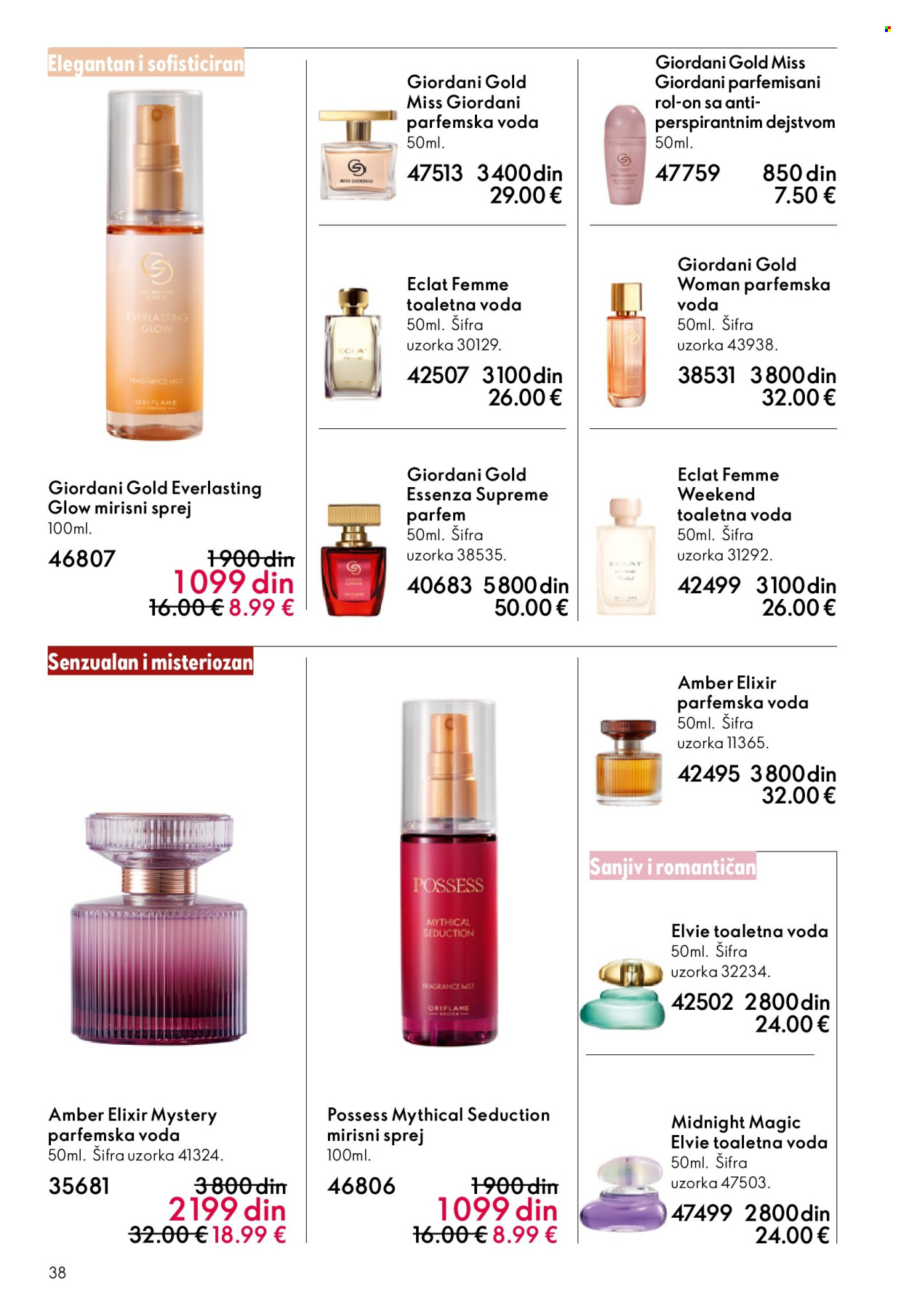 Oriflame katalog - 03.06.2026 - 23.06.2026. Stranica 38