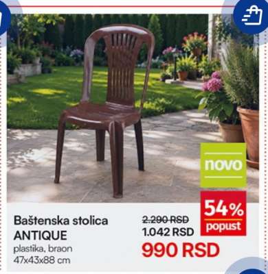 Baštenska stolica ANTIQUE