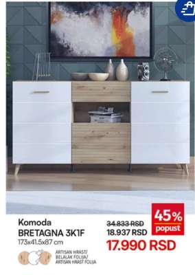 Komoda BRETAGNA 3K1F