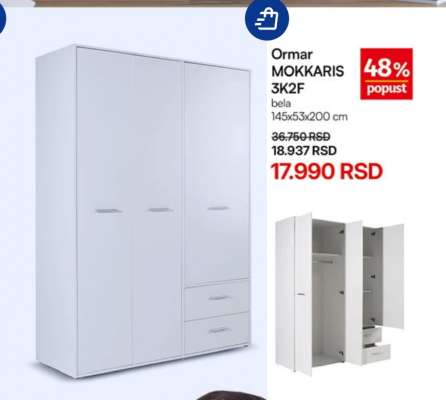 Ormar MOKKARIS 3K2F