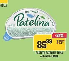 Pašteta Patelinа tuna 60g Neoplanta